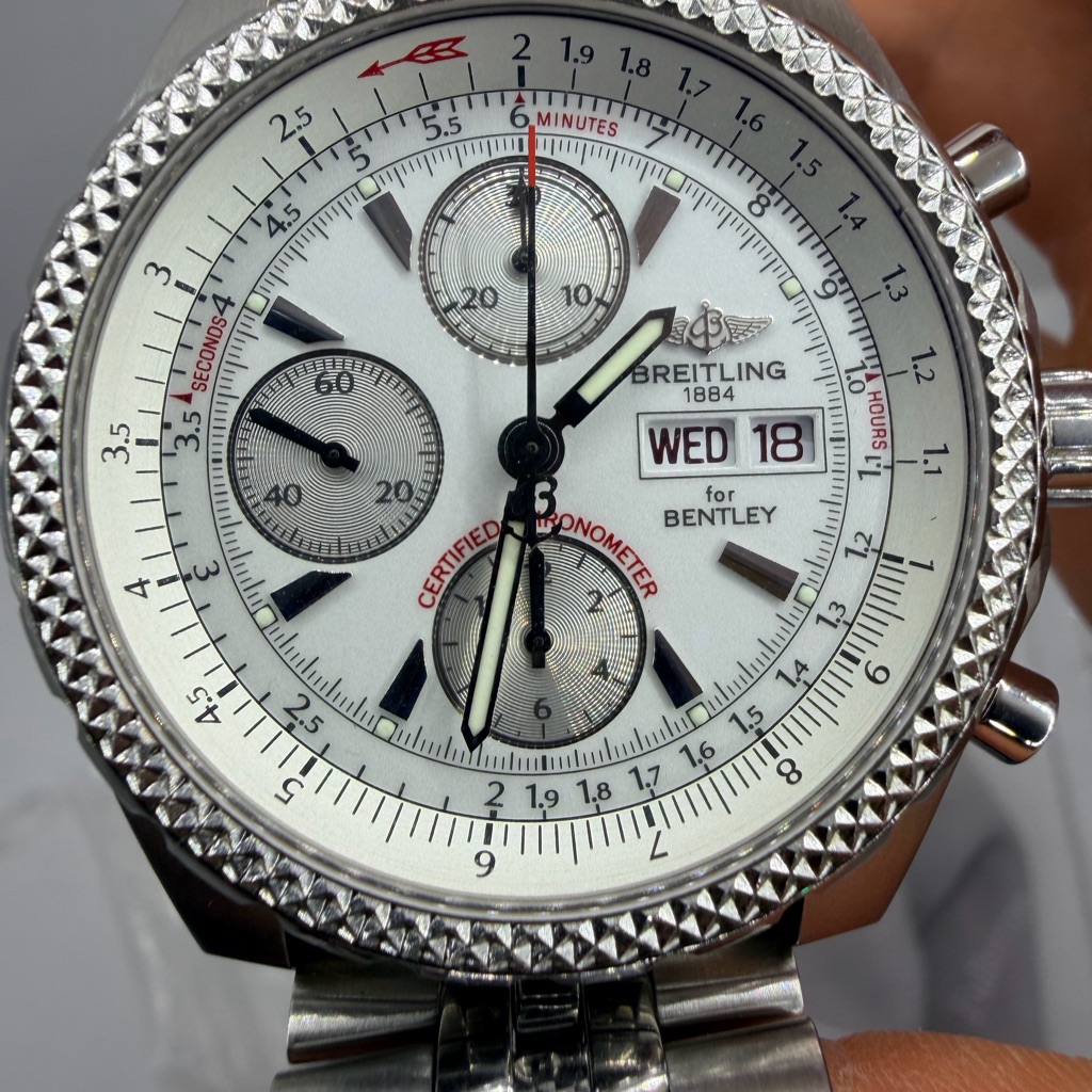 Breitling For Bentley Silver Bracelet